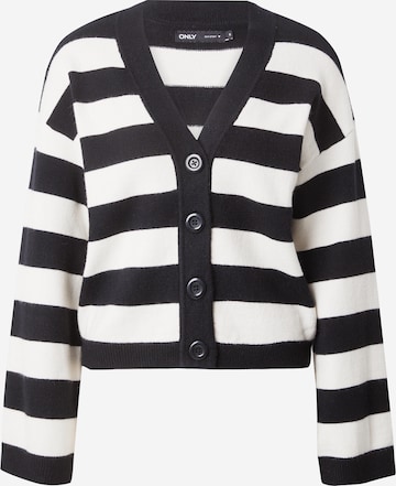 Cardigan 'KATIA' ONLY en noir : devant