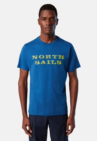 North Sails Shirt in Blauw: voorkant