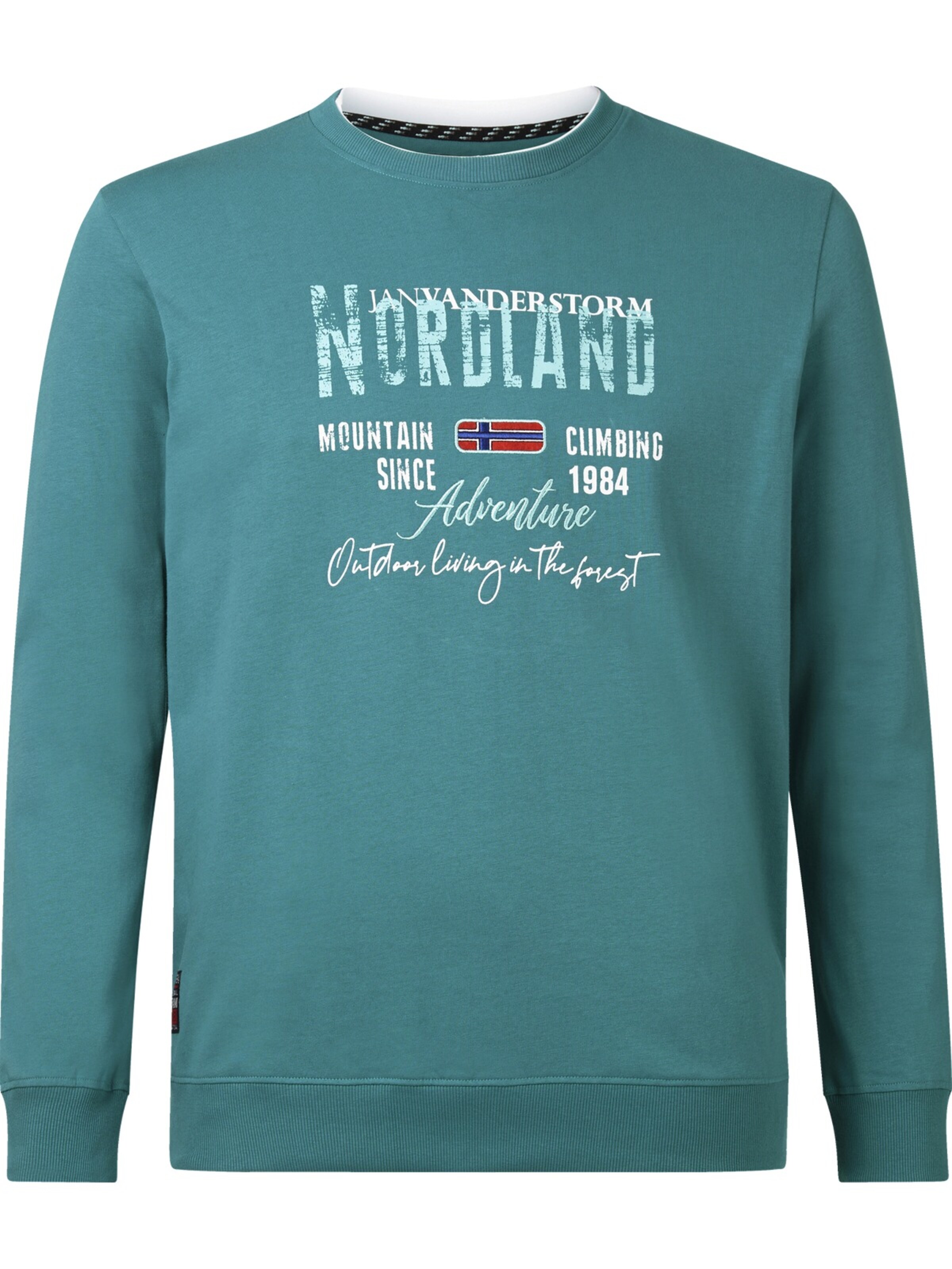 Jan Vanderstorm Sweatshirt ' Botu ' in Green
