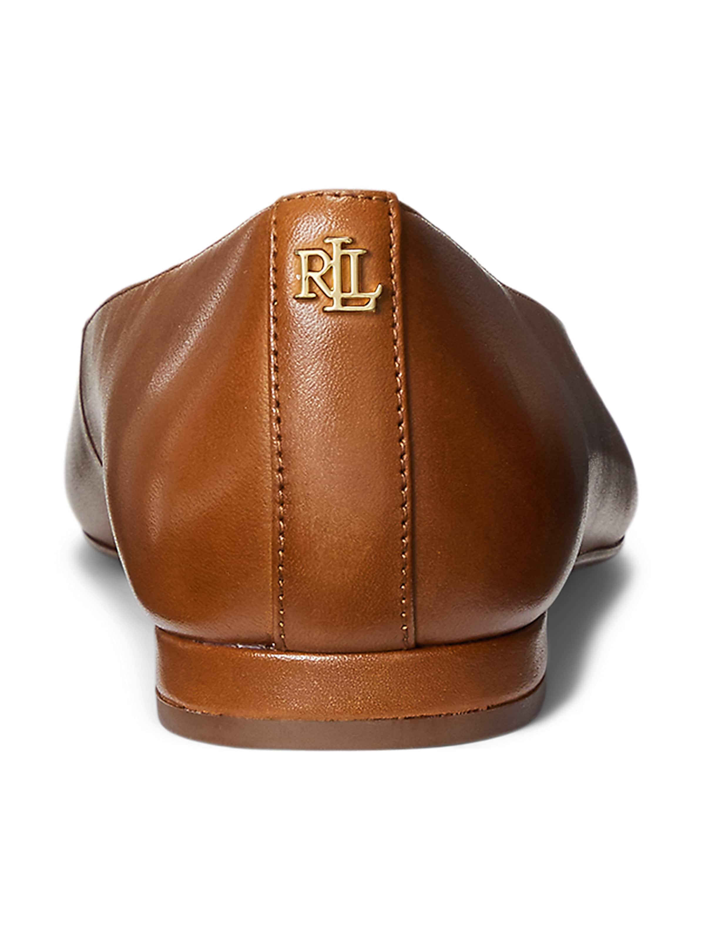 Lauren Ralph Lauren Ballerina 'LONDYN' i brun