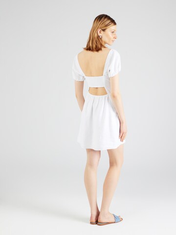 Robe d’été 'SOFIA' HOLLISTER en blanc