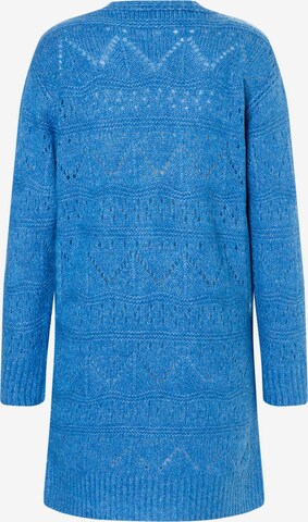 MORE & MORE Strickjacke in Blau