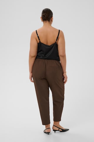 KAFFE CURVE Loosefit Broek 'KCVictoria' in Bruin