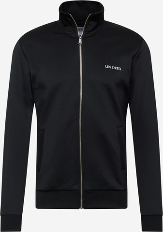 Les Deux Between-Season Jacket in Black: front