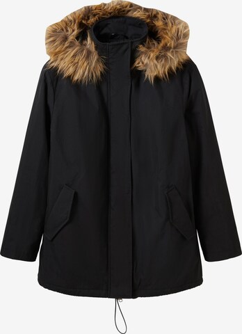 SHEEGO Winter Jacket in Black: front