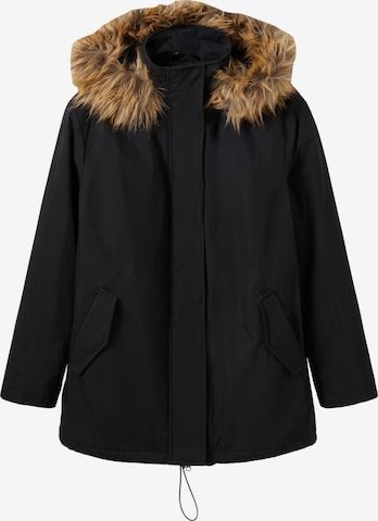 SHEEGO Winter Jacket in Black: front