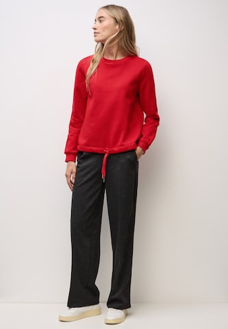 STREET ONE Sweatshirt in Red