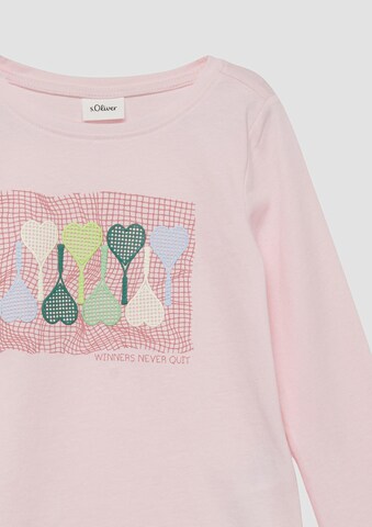 T-Shirt s.Oliver en rose