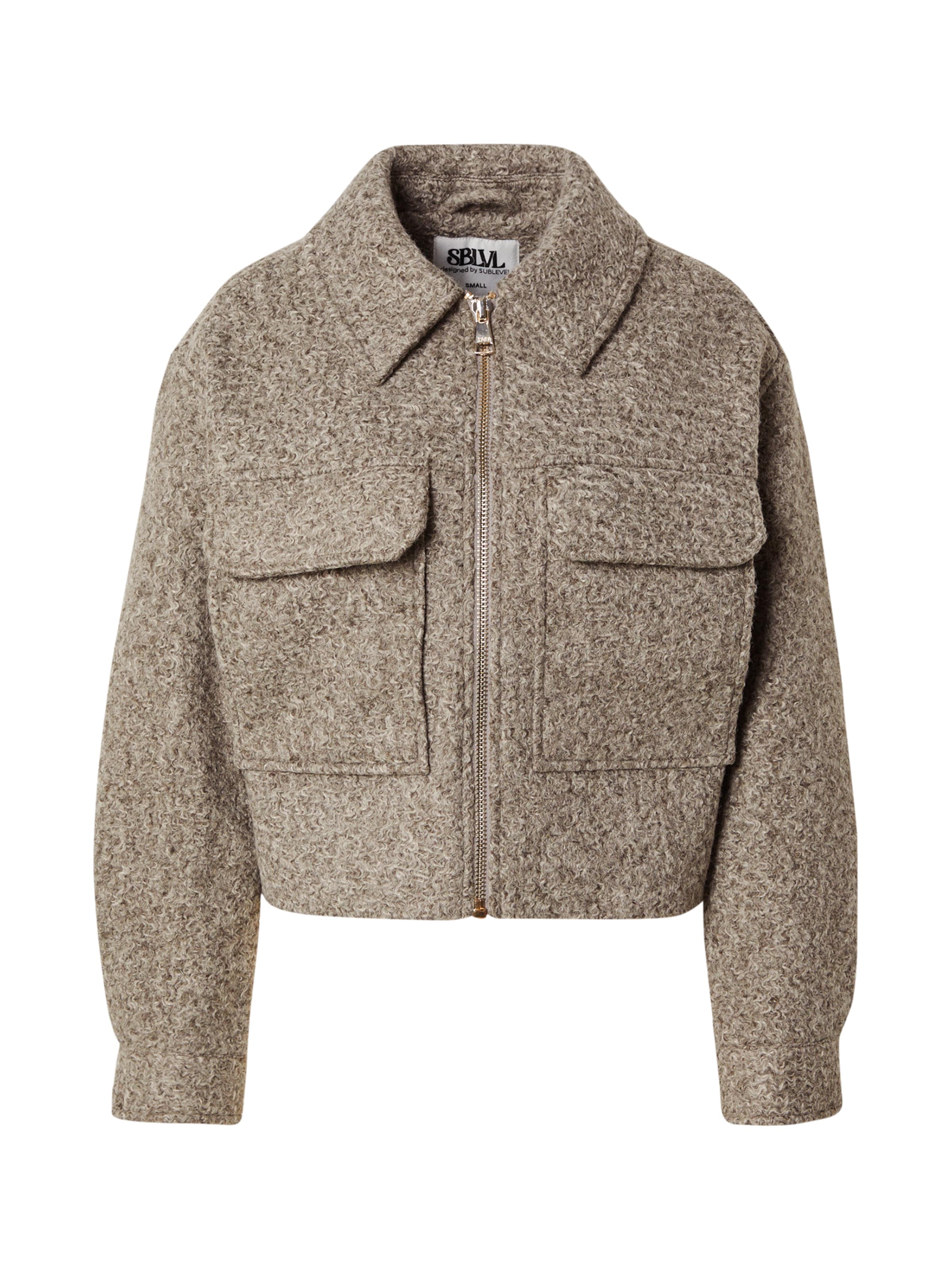 Sublevel - Chaqueta de invierno en gris: frente