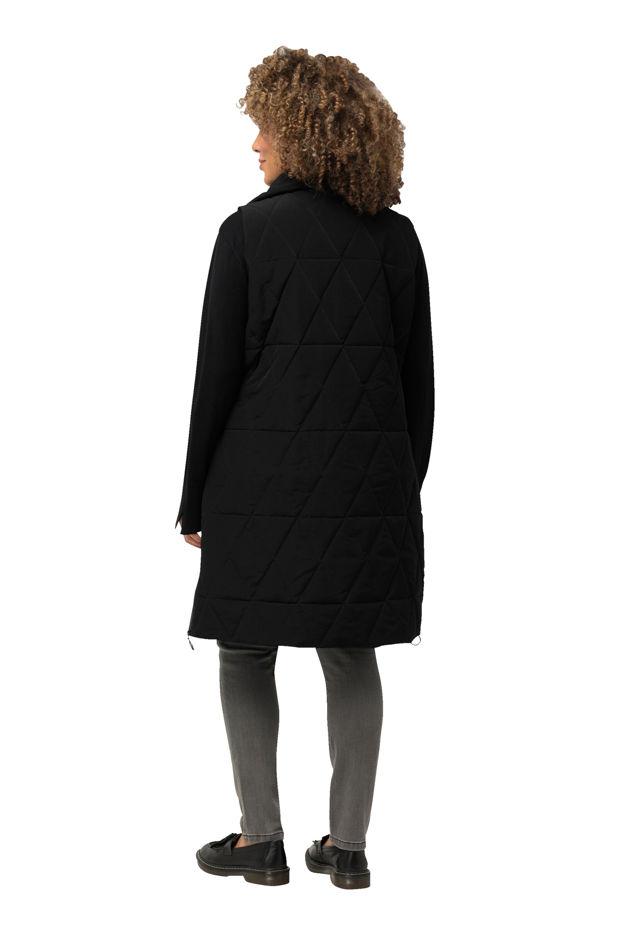 Ulla Popken Bodywarmer in Zwart