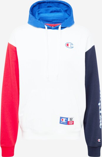 Champion Authentic Athletic Apparel Sweatshirt in blau / navy / rot / weiß, Produktansicht