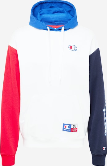 Felpa Champion Authentic Athletic Apparel di colore blu / navy / rosso / bianco, Visualizzazione prodotti