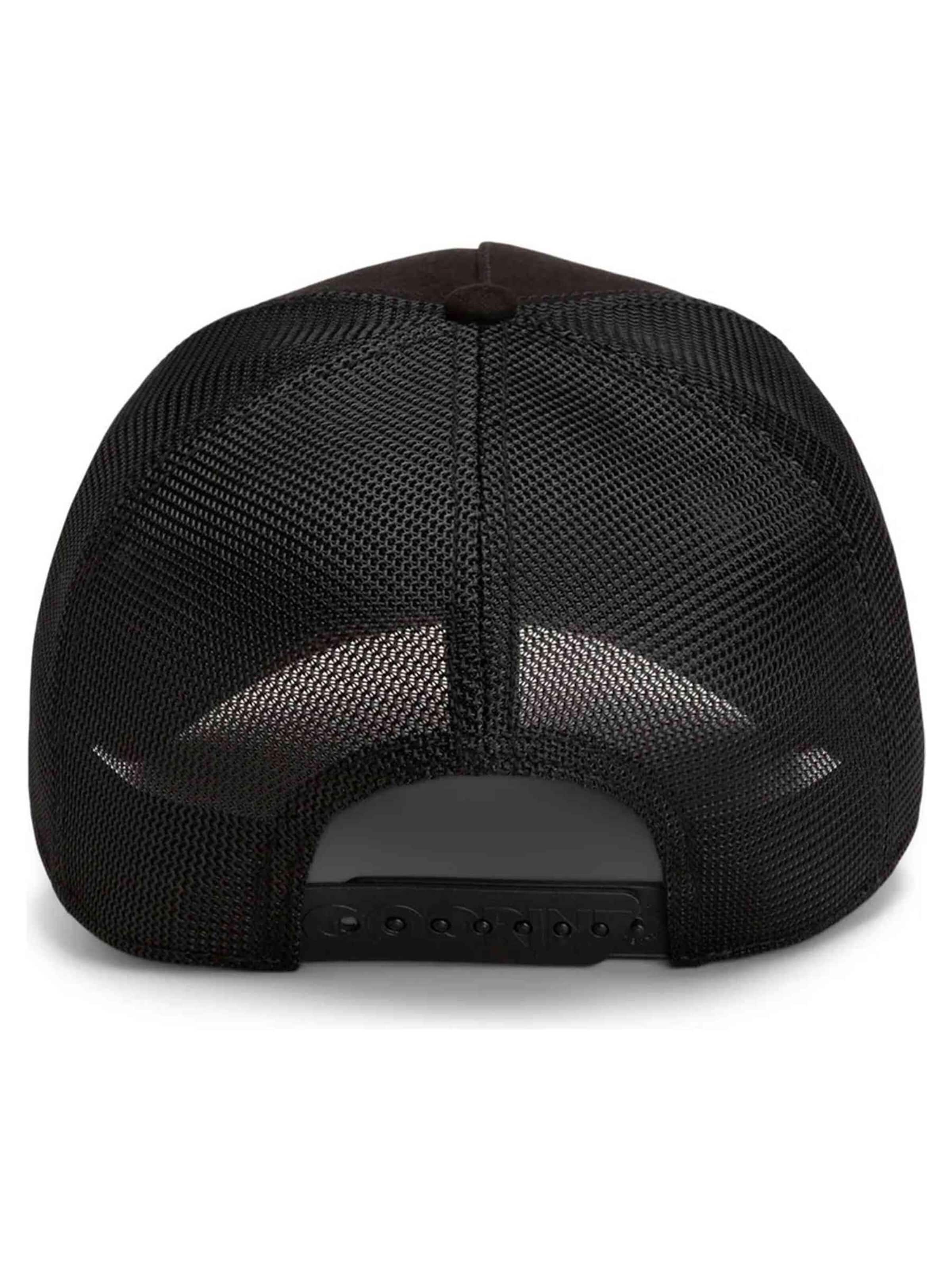 GOORIN Bros. Pet 'Gorra goorin bros negra pantera nera rossa suede trucker cap' in Zwart