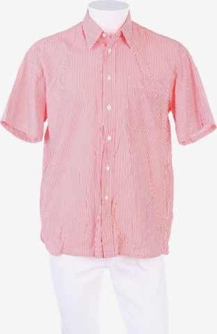 UNBEKANNT Button Up Shirt in M in Red: front