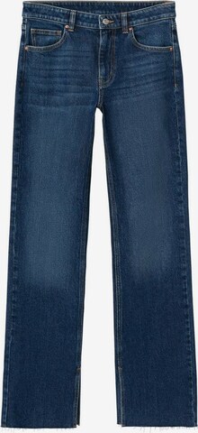 MANGO Wide Leg Jeans in Blau: predná strana