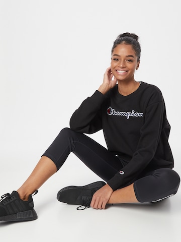 Champion Authentic Athletic Apparel Sweatshirt in Schwarz