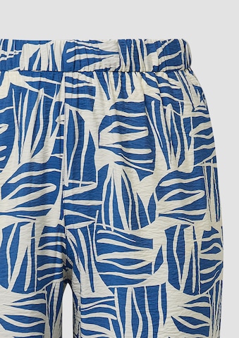 s.Oliver Wide leg Trousers in Blue