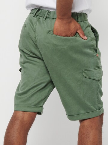 KOROSHI Normalny krój Spodnie w kolorze zielony