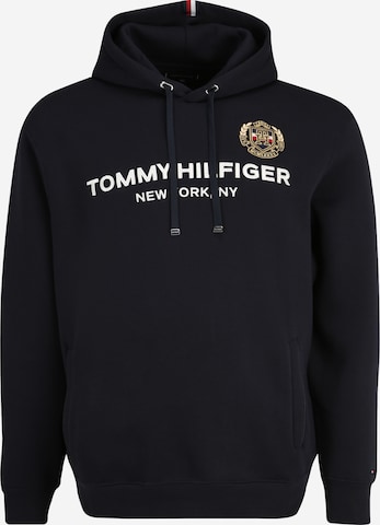 Tommy Hilfiger Big & Tall Sweatshirt in Blue: front