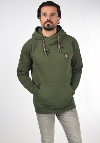 Sweat-shirt 'Toney' INDICODE JEANS en vert : devant