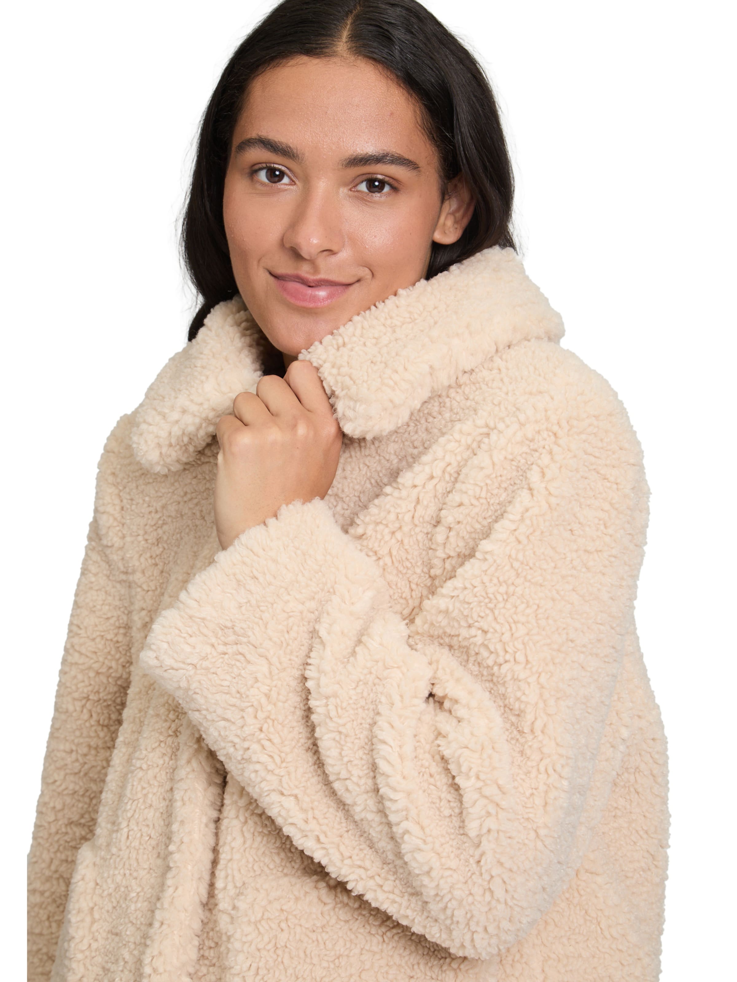 Cartoon Jacke in Beige