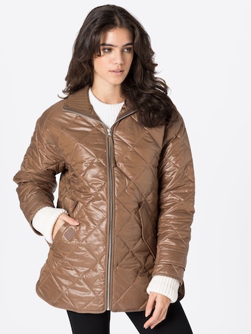 Global Funk Between-Season Jacket 'Haney' in Brown: front