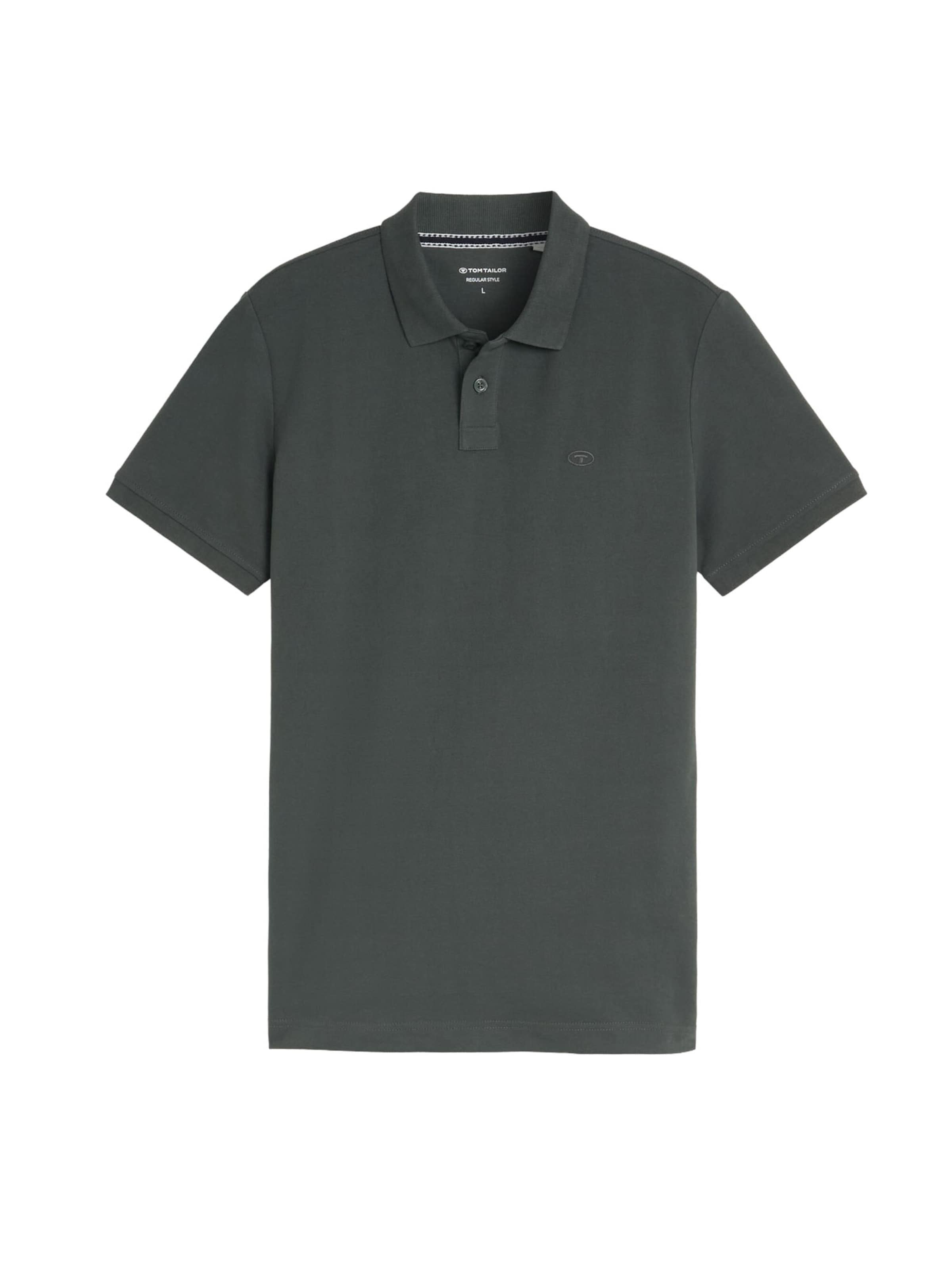 TOM TAILOR Shirt in Green: front