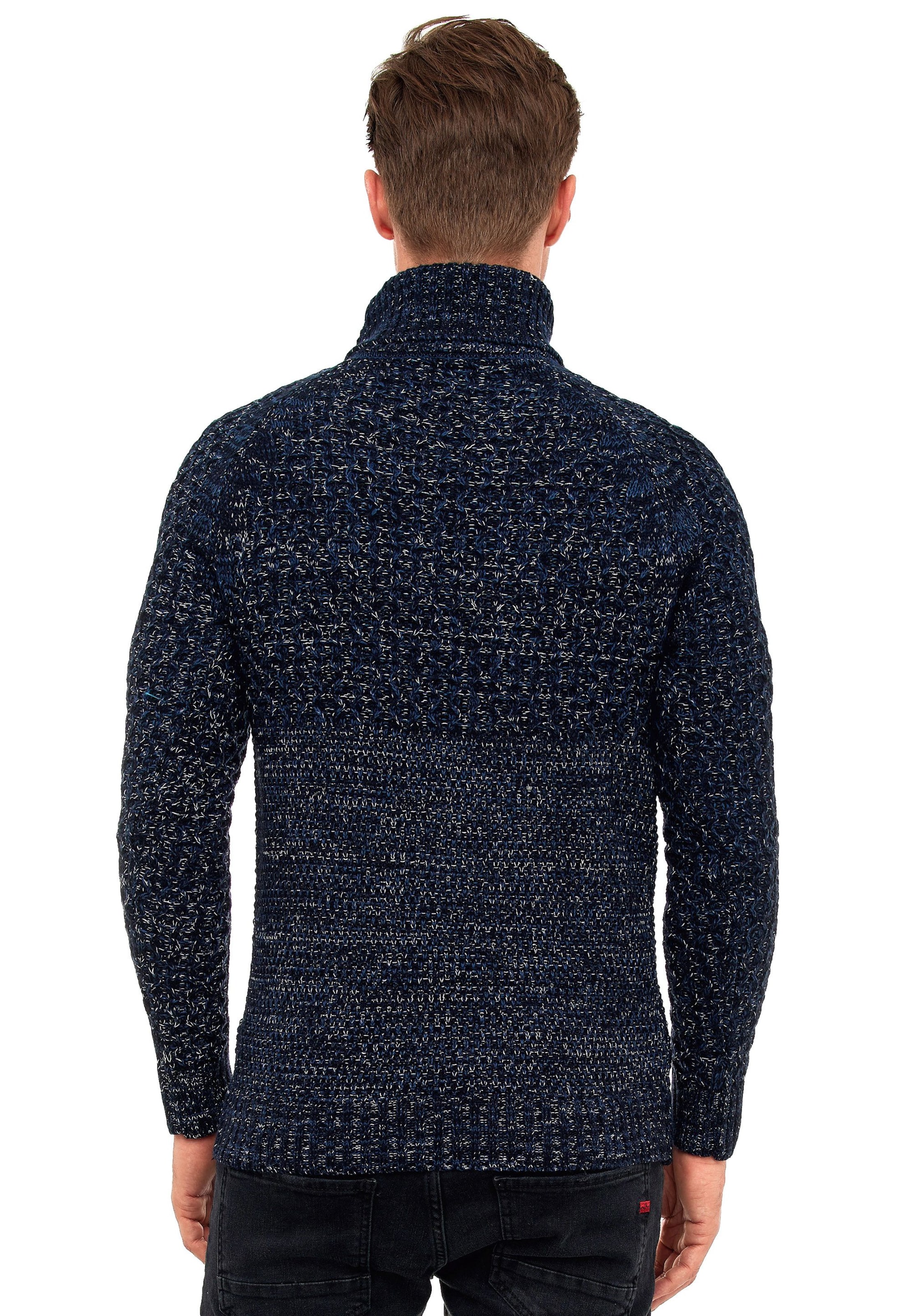 Rusty Neal Pullover in Blau