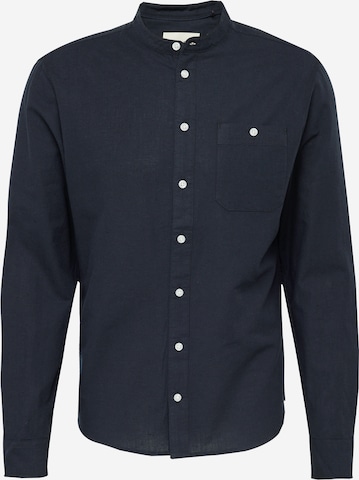 BLEND Regular fit Button Up Shirt in Black: front