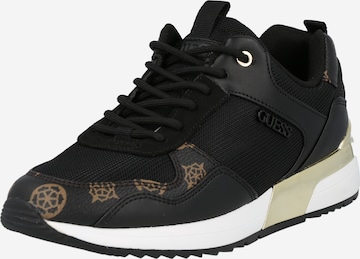 GUESS Sneakers low 'METZ' i svart: forside