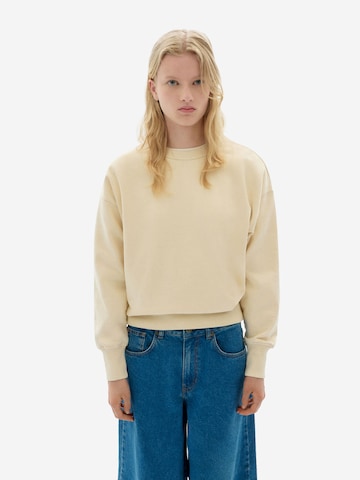 Thinking MU Sweatshirt 'Jodie' i hvid: forside
