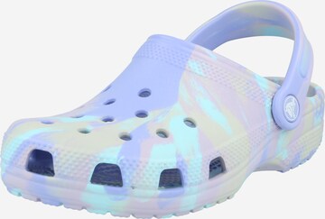 Crocs - Zapatos abiertos 'Classic' en azul: frente