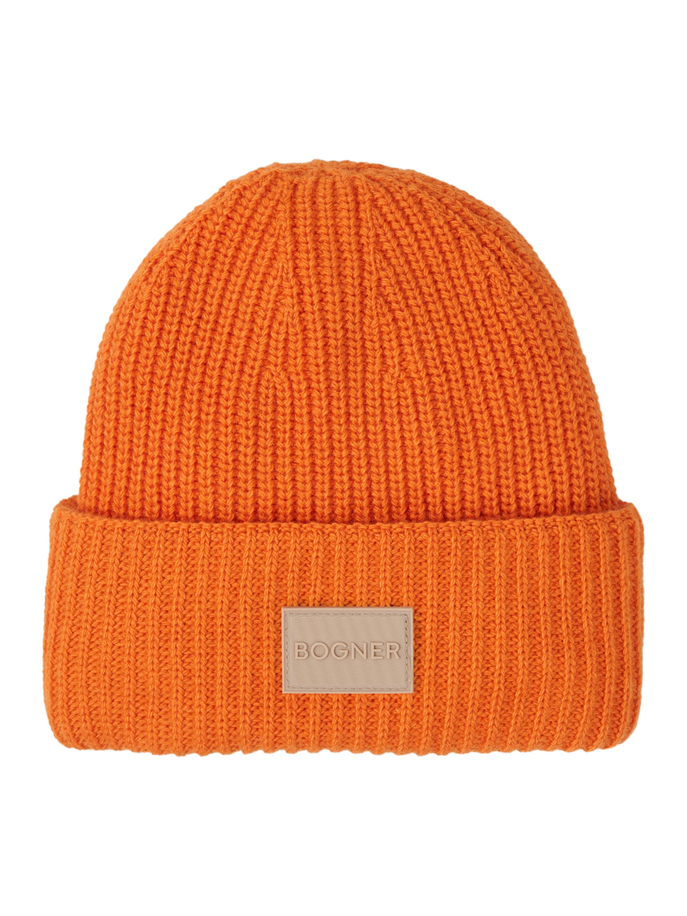 BOGNER Mütze in Orange: Vorderseite