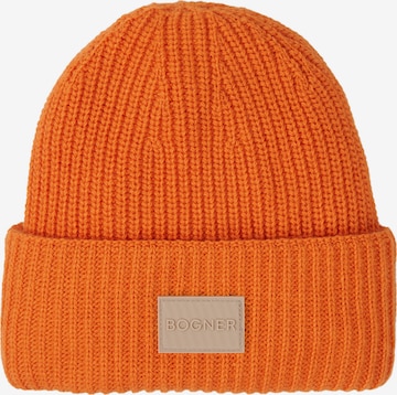 BOGNER Mütze in Orange: Vorderseite