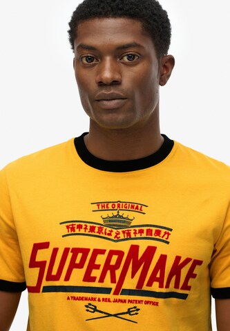 T-Shirt Superdry & Co en jaune