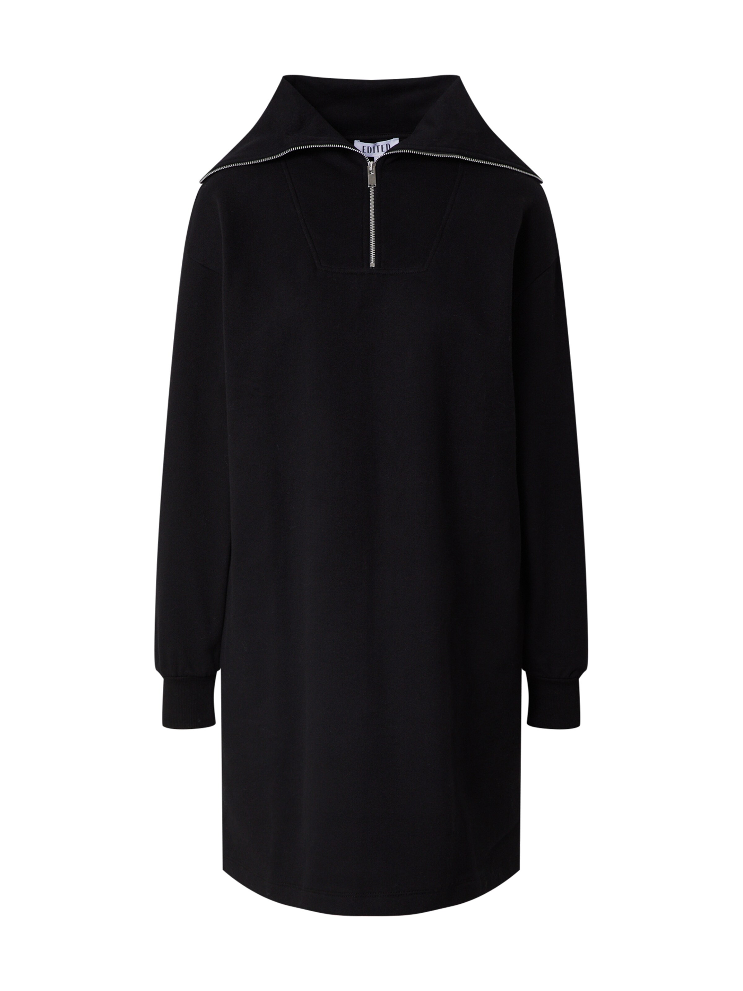 Rochie 'Jolan' de la EDITED pe negru: față