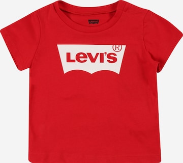 T-Shirt Levi's Kids en rouge : devant