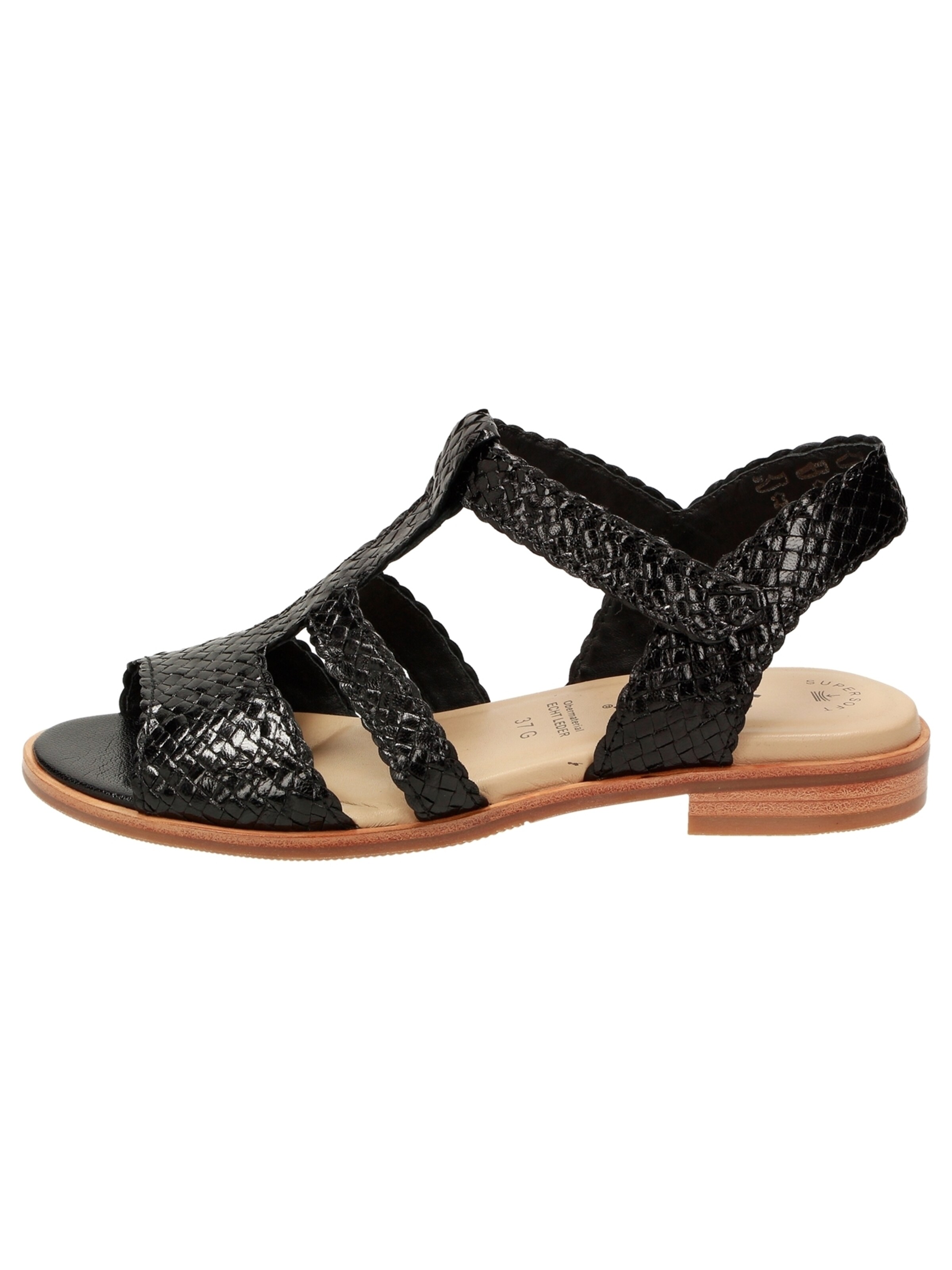 SIOUX Sandal 'Cosinda-702' in Black