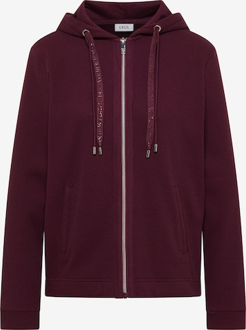 CECIL Collegetakki värissä punainen: etupuoli