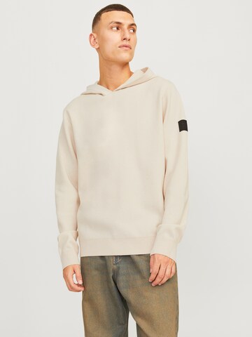 JACK & JONES Pullover 'JCOAero' i beige