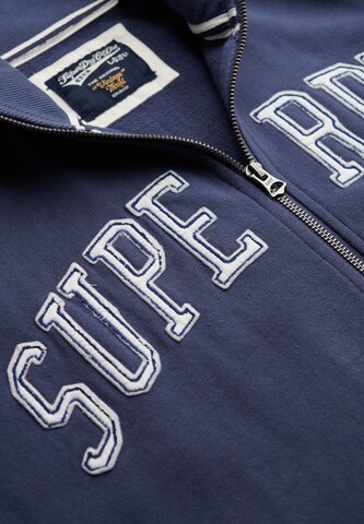 Veste de survêtement 'Athletic Essentials' Superdry en bleu