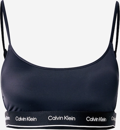 Calvin Klein Swimwear Bikiniöverdel i svart / vit, Produktvy