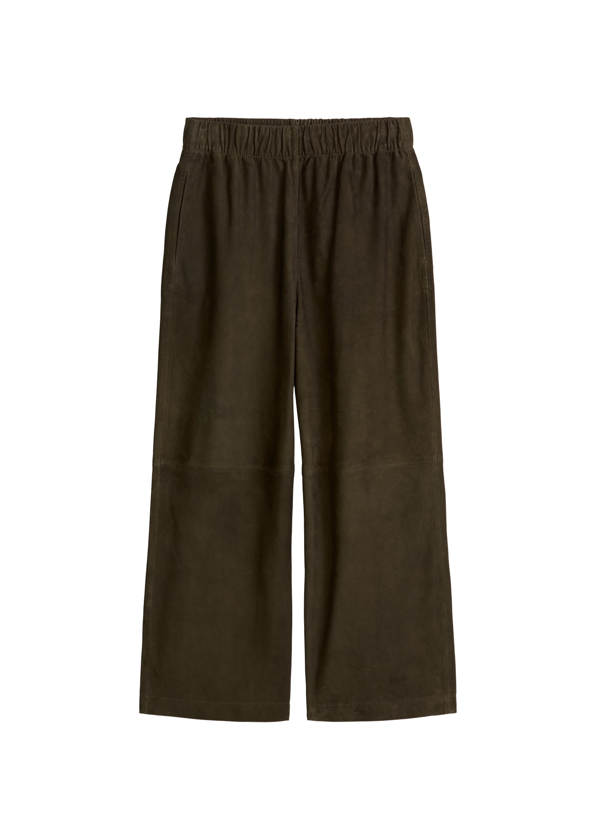 Marc O'Polo Loosefit Broek in Bruin: voorkant
