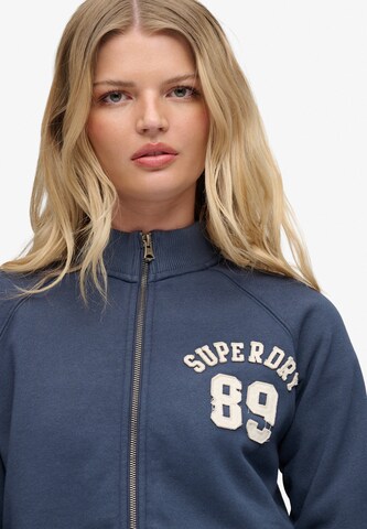 Veste de survêtement 'Athletic' Superdry & Co en bleu