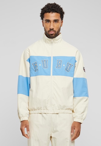 FUBU - Chaqueta de entretiempo en beige: frente