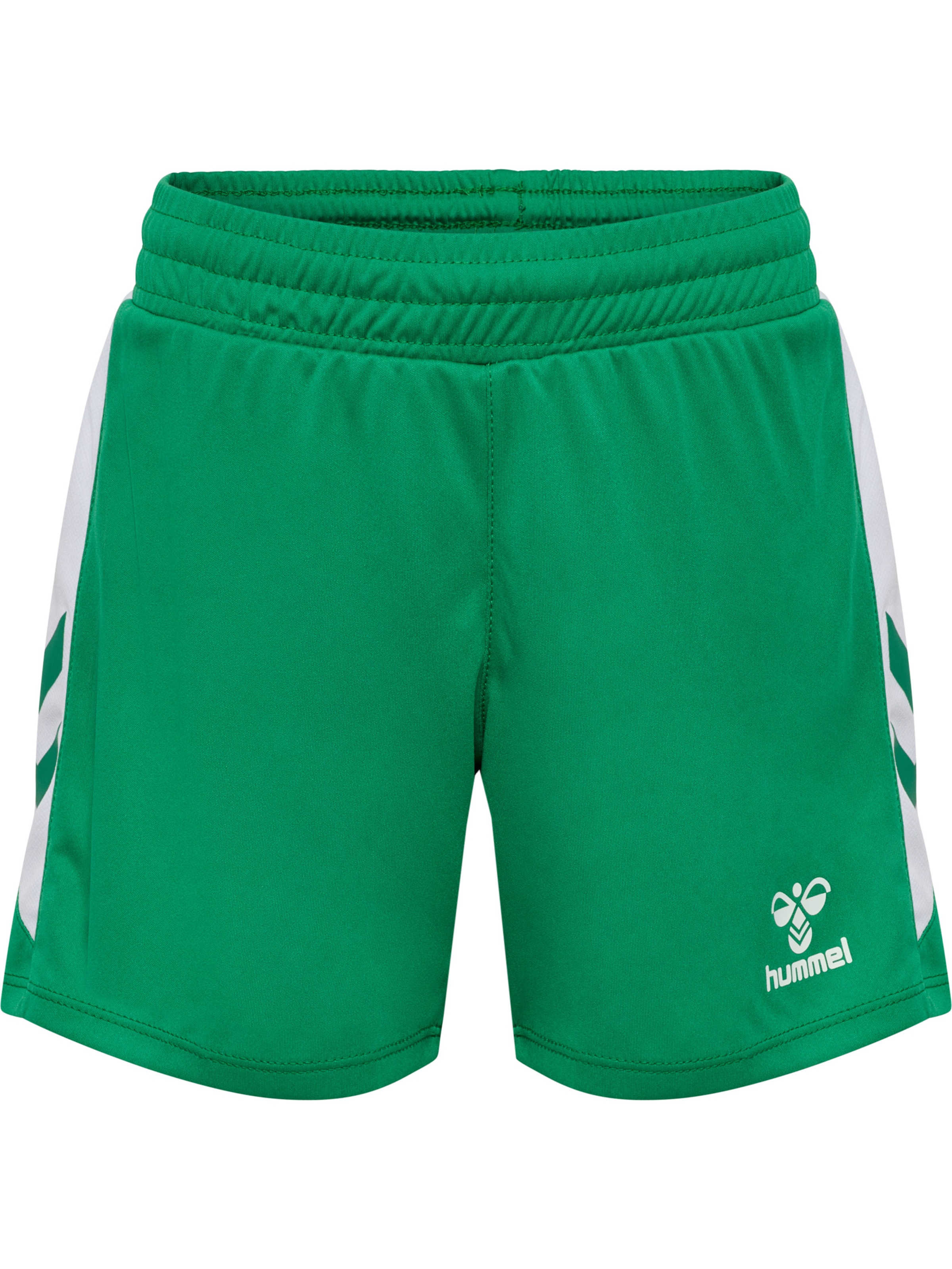 Hummel Regular Sportbroek in Groen: voorkant