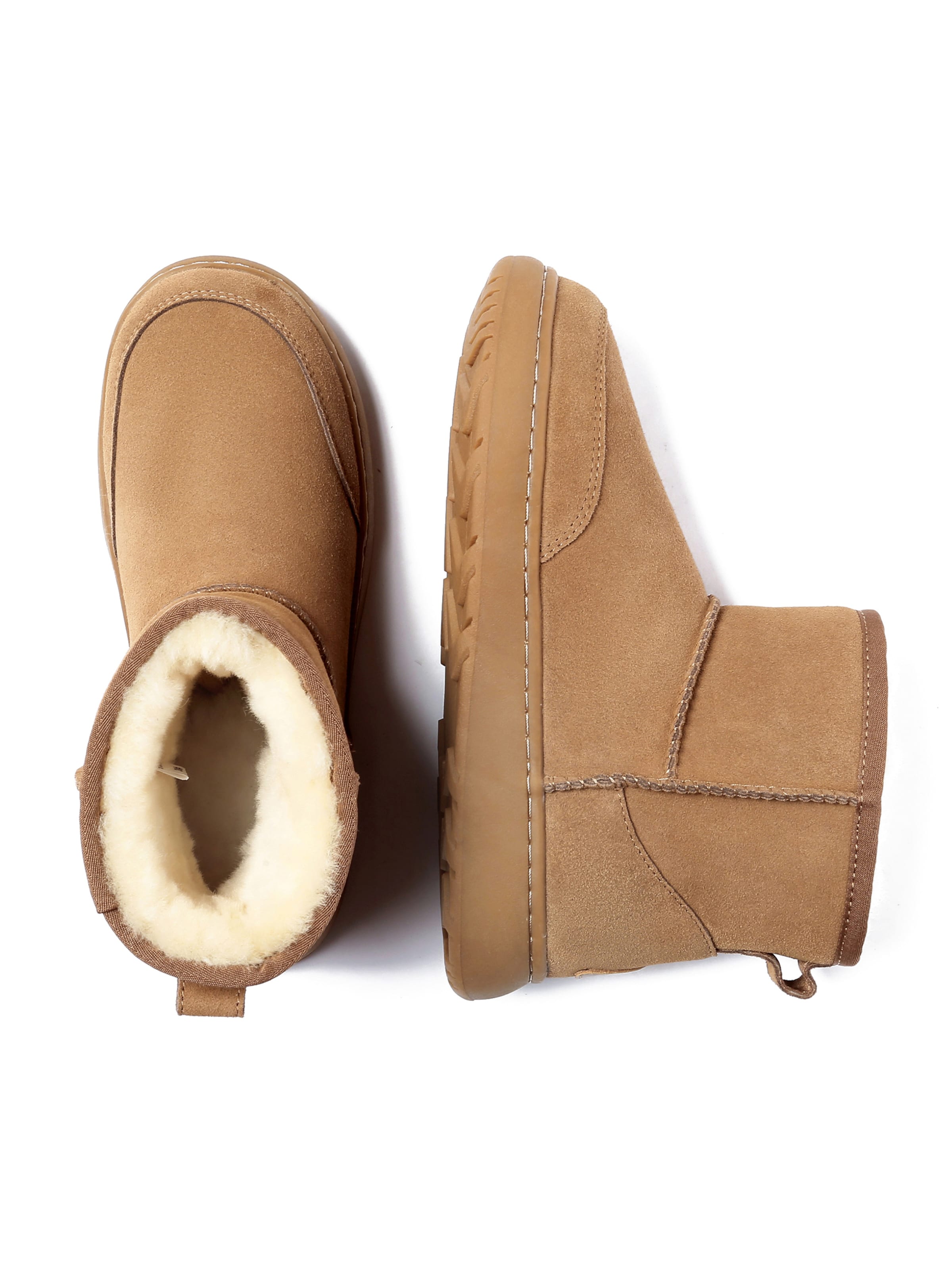 Everau Členkové čižmy - Hnedá