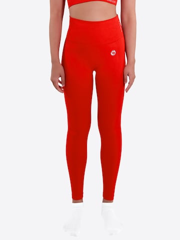 Skinny Pantaloni sportivi di Stark Soul in rosso: frontale