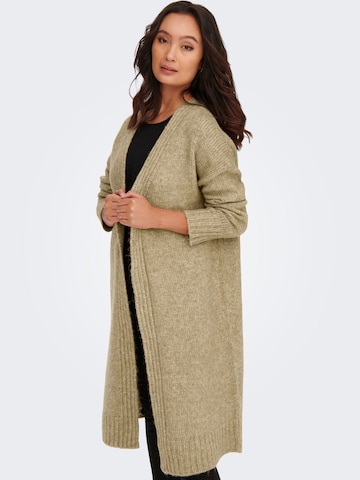 ONLY Strickjacke 'Airy' in Braun: predná strana