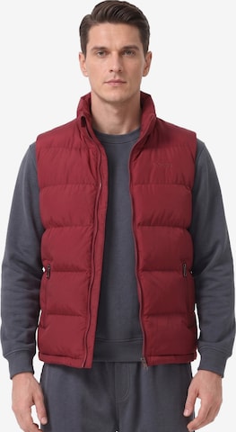ALLTHEMEN Vest 'Wärmekern' in Red: front
